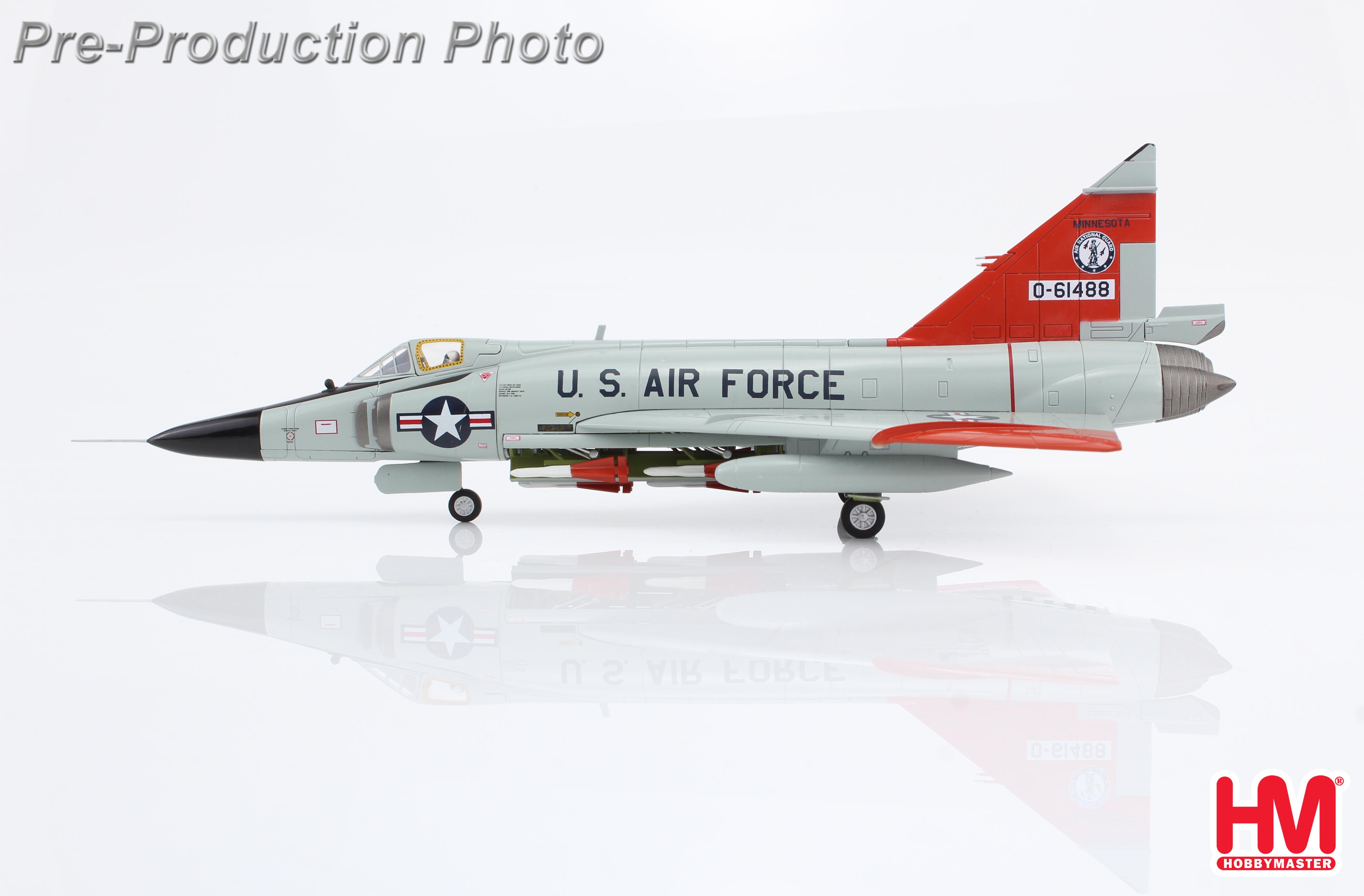 F-102A Delta Dagger 56-1488, 179 FIS, Minnesota ANG, 1966 (case XX 